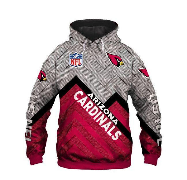 Cheapest NFL Hoodies 3D Men Arizona Cardinals Hoodies Sweatshirt – 4 Fan  Shop