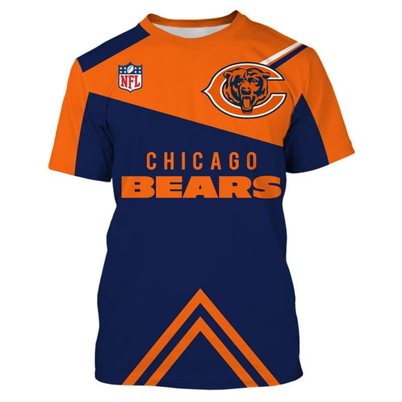 Chicago Bears Men's T shirts Cheap Short Sleeve O Neck For Fans