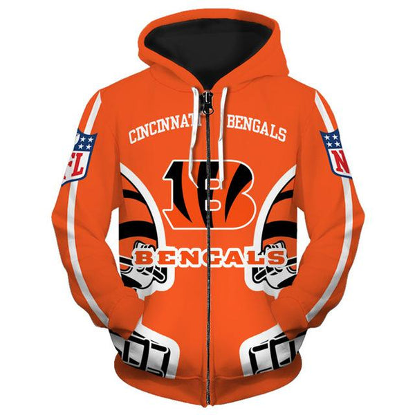 18% SALE OFF Cincinnati Bengals Hoodies Cheap 3D Sweatshirt Pullover – 4  Fan Shop