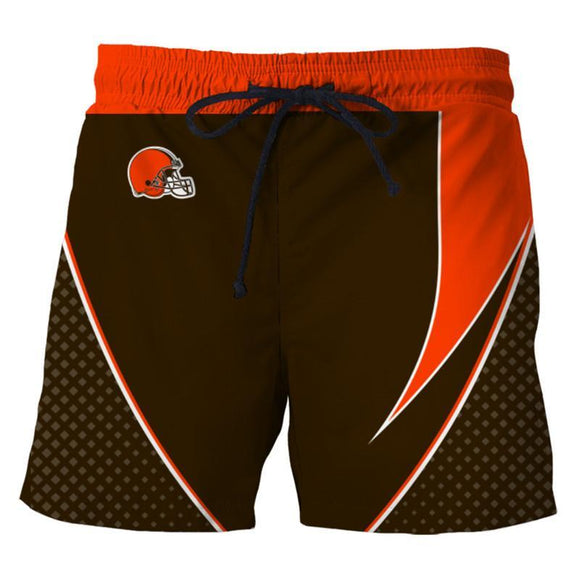 Cleveland Browns Men's Shorts For Gym Fitness Running