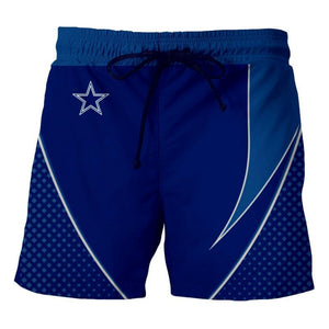 Dallas Cowboys Mens Shorts For Gym Fitness Running