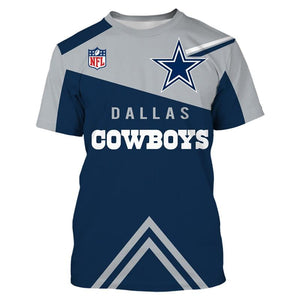 Dallas Cowboys T shirts Mens Cheap Short Sleeve O Neck For Fans