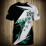 Dallas Stars T Shirt Graffiti Short Sleeve