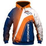 Denver Broncos Hoodies Cheap 3D Sweatshirt Pullover