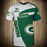 Green Bay Packers T Shirt Mens Short Sleeve Go Pack Go