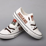 Novelty Design Canvas Shoes Printed Custom Logo Riesel Indians