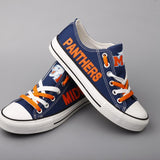 Hot Sale Novelty Design Midway Panthers Shoes Low Top Canvas Shoes Sport