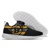 Hot Sale NHL Shoes Sneaker Lightweight Custom Boston Bruins Shoes Super Comfort