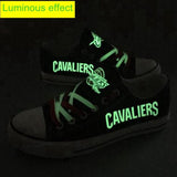 Cleveland Cavaliers Shoes Limited Letter Glow In The Dark Shoes