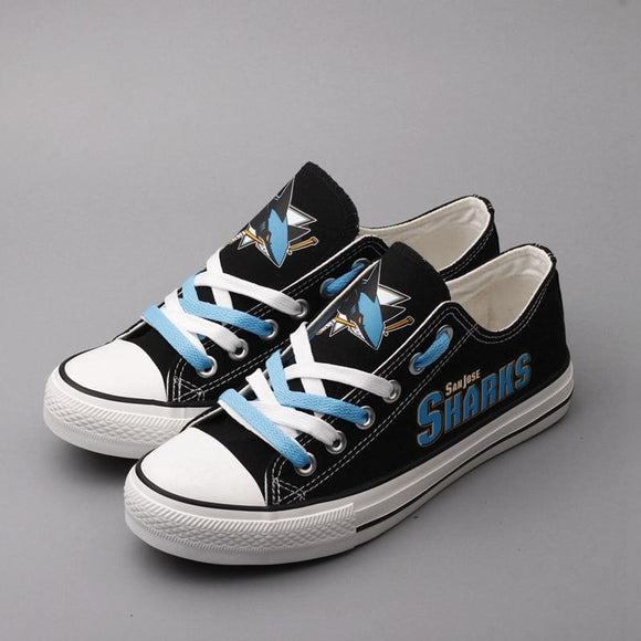 Cheap San Jose Sharks Shoes For Sale Letter Glow In The Dark Shoes Laces