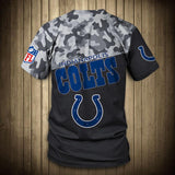 Indianapolis Colts Military T Shirt 3D Short Sleeve