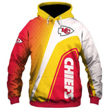 Kansas City Chiefs Hoodies Cheap 3D Sweatshirt Pullover