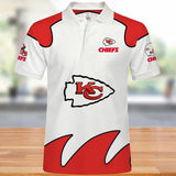 Kansas City Chiefs Polo Shirts White