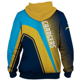 Los Angeles Chargers Hoodies Cheap 3D Sweatshirt Pullover