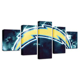 Los Angeles Chargers Wall Art Cheap For Living Room Wall Decor