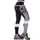 Los Angeles Kings 3D Print YOGA Gym Sports Leggings High Waist Fitness Pant Workout Trousers