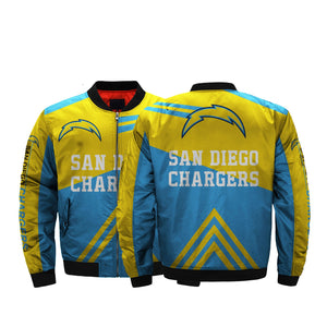 Low Price NFL Jackets Men San Diego Chargeers Bomber Jacket For Sale