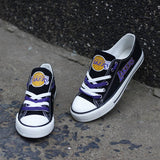 Cheap Los Angeles Lakers Shoes Custom Limited Letter Glow In The Dark Shoes Laces