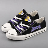 Cheap Los Angeles Lakers Shoes Custom Limited Letter Glow In The Dark Shoes Laces