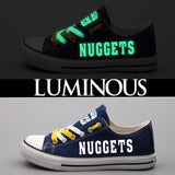 Cheap Denver Nuggets Shoes Custom Limited Letter Glow In The Dark Shoes
