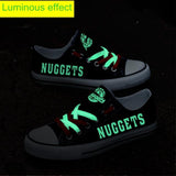 Cheap Denver Nuggets Shoes Custom Limited Letter Glow In The Dark Shoes