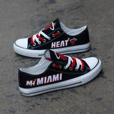 Low Price NBA Shoes Custom Miami Heat Shoes For Sale Super Comfort