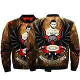 Men Bomber Jackets 3D Khabib Nurmagomedov The Eagle Russian UFC Jacket Streetwear