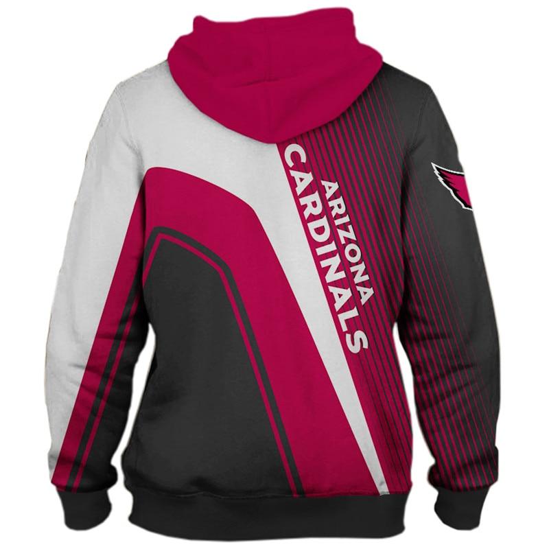 18% OFF Men's Arizona Cardinals Hoodies 3D Sweatshirt Pullover – 4 Fan Shop