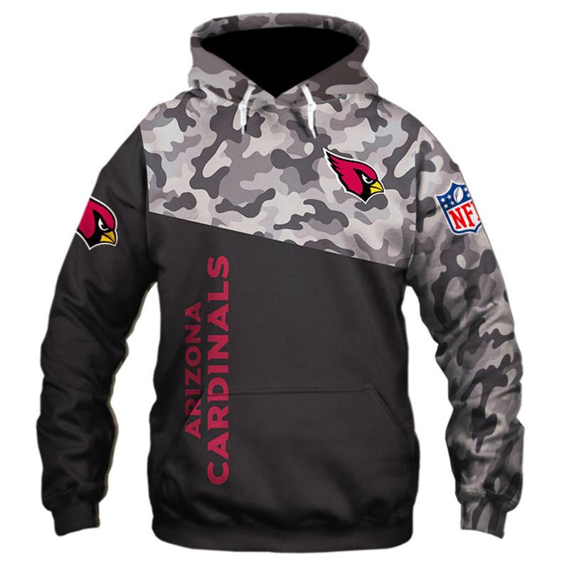 18% SALE OFF Arizona Cardinals Zip Up Hoodie 3D With Hooded – 4 Fan Shop