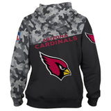 Men's Arizona Cardinals Hoodies 3D Sweatshirt Pullover