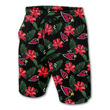 Men's Arizona Cardinals Shorts Floral