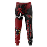 Men's Arizona Cardinals Sweatpants Printed 3D