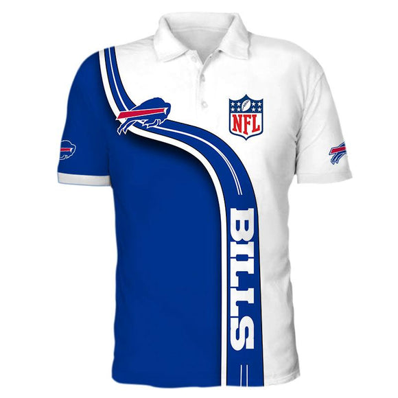 Men's Buffalo Bills Polo Shirt 3D