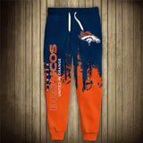 Men's Denver Broncos Sweatpants Printed 3D