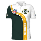 Men's Green Bay Packers Polo Shirt 3D