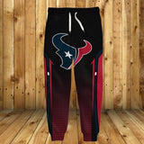 Men's Houston Texans Sweatpants Printed 3D