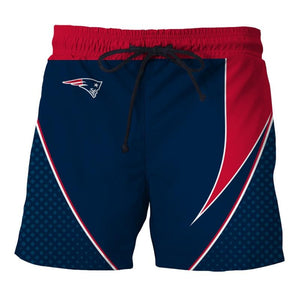 Men's New England Patriots Shorts For Gym Fitness Running