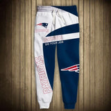 Men's New England Patriots Sweatpants Printed 3D
