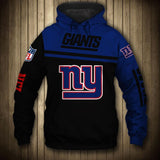 Men's New York Giants Hoodie Cheap 3D Sweatshirt Pullover