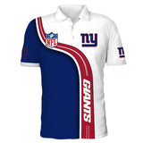 Men's New York Giants Polo Shirt 3D