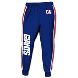 Men's New York Giants Sweatpants Printed 3D