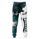 Men's Philadelphia Eagles Sweatpants Printed 3D