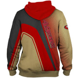 Men's San Francisco 49ers Hoodies Cheap 3D Sweatshirt Pullover