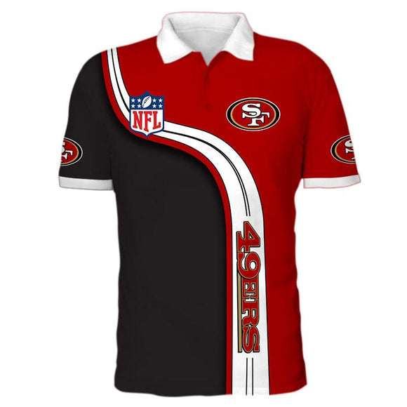 Men's San Francisco 49ers Polo Shirt 3D