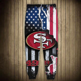 Men's San Francisco 49ers Sweatpants Printed 3D