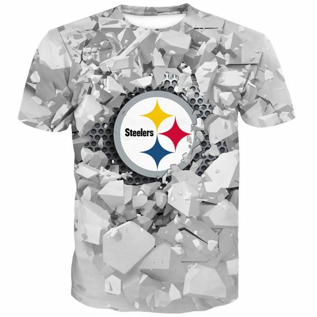 Men's T-shirt 3D Printed Logo NFL Football Team - Pick Your Team – 4 Fan  Shop