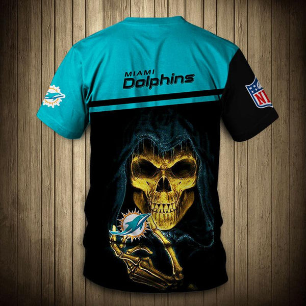 Miami Dolphins 3D Baseball Shirt – SportsDexter