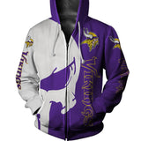 Minnesota Vikings Skull Hoodie