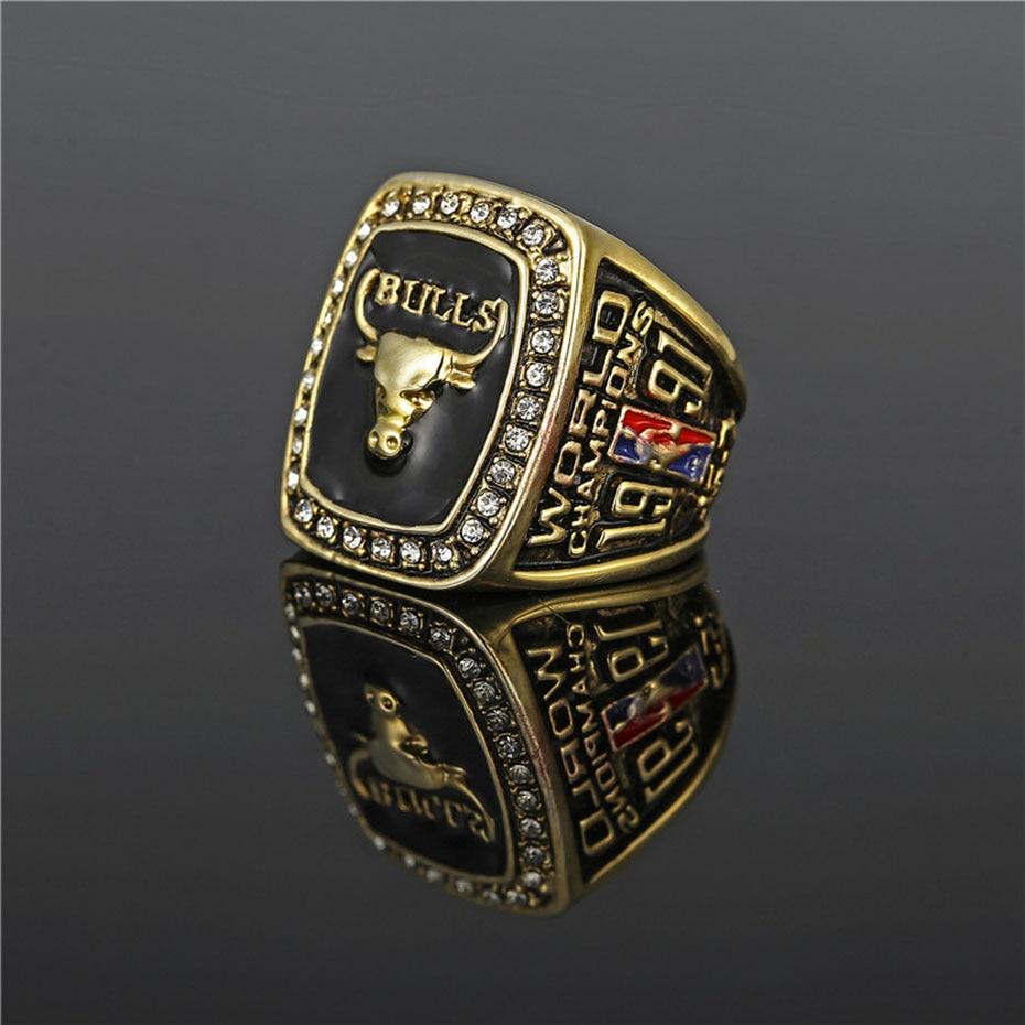 Chicago Bulls Classic Goldplated NBA Ring — Sports Jewelry Super Store