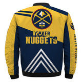 NBA Bomber Jacket Men Denver Nuggets Jacket For Sale